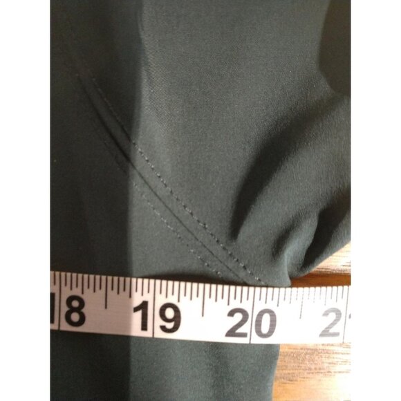 Inherit Clothing Co. Womens Olive Midi Drawstring Dress Size M Polyester Blend - Picture 5 of 6